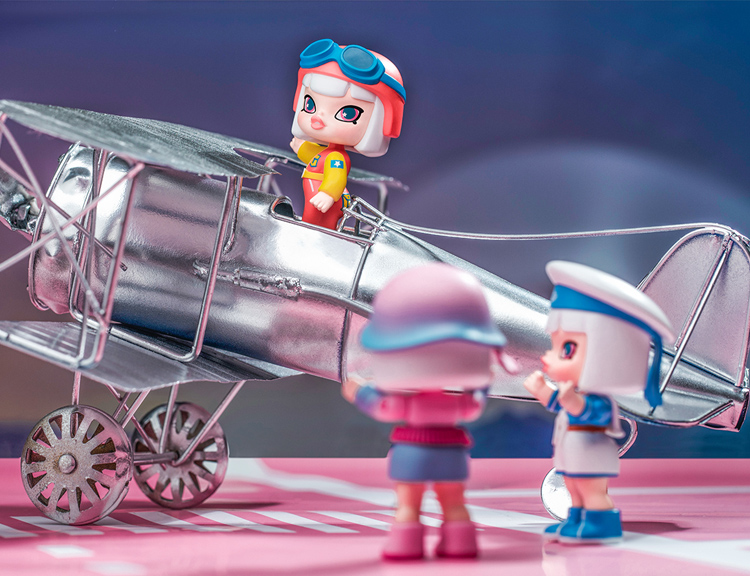 若态巧克喵甜酷女孩盲盒【非质量问题不退不换】