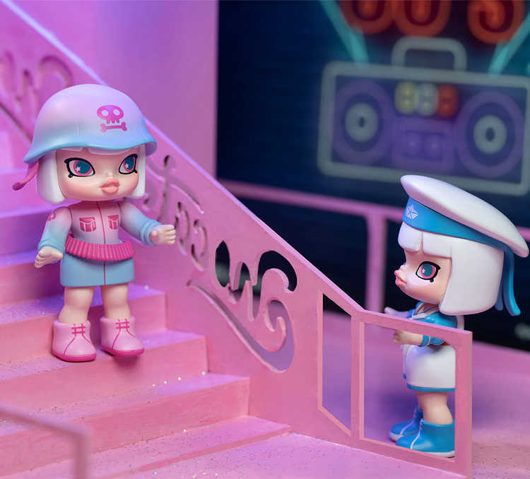 若态巧克喵甜酷女孩盲盒【非质量问题不退不换】