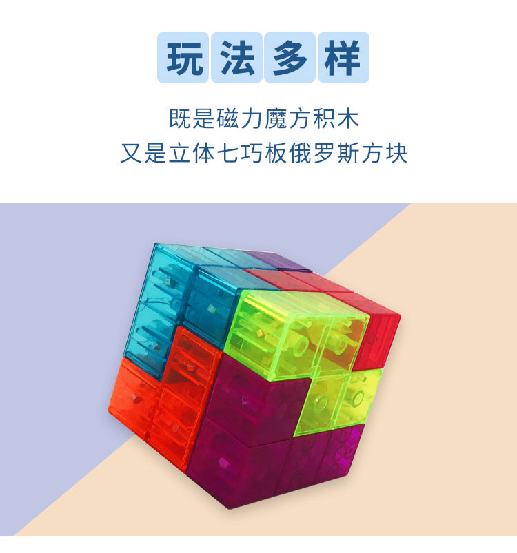 磁力魔方复原成正方形(万能)的简单介绍